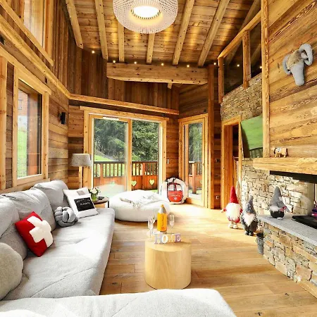 シャレー Grand De Luxe 14 Pers - La Tania Avec Billard Et Sauna - Fr-1-575-20 *